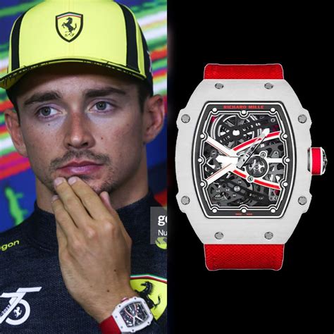 charles leclerc watch collection|richard mille watches white strap.